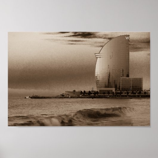 Wホテルインバルセロナ,バルセロネタビーチ. ポスター (正面)