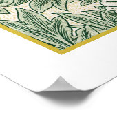 Wモリス引用文 – あなたの家に何も持っていない… ポスター (角)