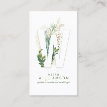 Wレターモノグラム金ゴールド緑離れの