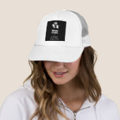 W保Calm祝 Goat Year Black Hat キャップ (インサイチュ)