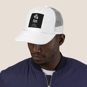 W保Calm祝 Goat Year Black Hat キャップ