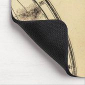 W半球、E半球2 マウスパッド (コーナー)