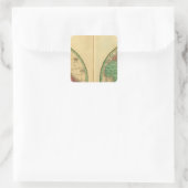 W半球、E半球 スクエアシール (バッグ)