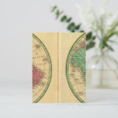 W半球、E半球 ポストカード (スタンド正面)