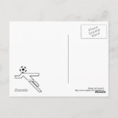 W杯サッカー2010全球旗はがき ポストカード (裏面)