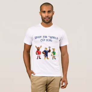 W杯2026開催国Tシャツ Tシャツ