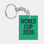 W杯2026 1試合3カ国ミニマリスト キーホルダー (正面左)