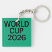 W杯2026 1試合3カ国ミニマリスト キーホルダー (裏面)