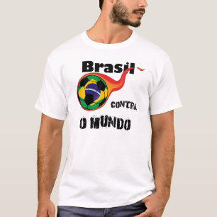 W杯 – ブラジル対世界 Tシャツ