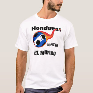 W杯 – ホンジュラス対ワールド Tシャツ