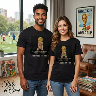 W杯 2026 サッカーファンTシャツ おしゃれデザイン Tシャツ