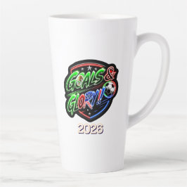 W杯 2026 祝賀 カフェラテマグ