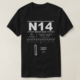 W空港飛んでいるN14 Tシャツ