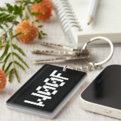 W00F [Leetspeak Animal Sounds] キーホルダー (正面右)