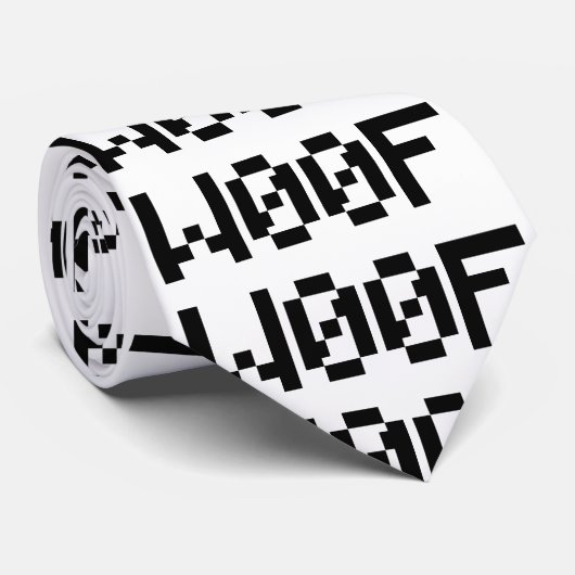 W00F [Leetspeak Animal Sounds] ネクタイ (ロール)