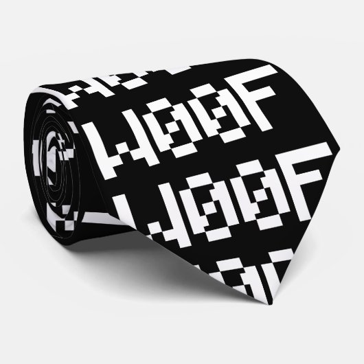 W00F [Leetspeak Animal Sounds] ネクタイ (ロール)