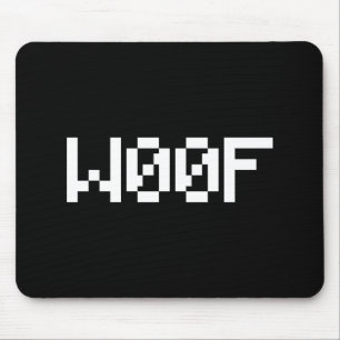 W00F [Leetspeak Animal Sounds] マウスパッド