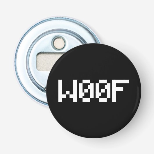 W00F [Leetspeak Animal Sounds] 栓抜き (正面)