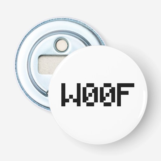W00F [Leetspeak Animal Sounds] 栓抜き (正面)