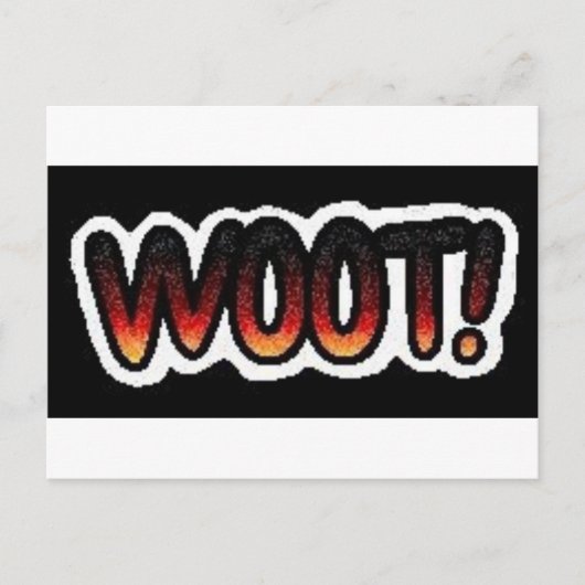 w00t ポストカード (正面)