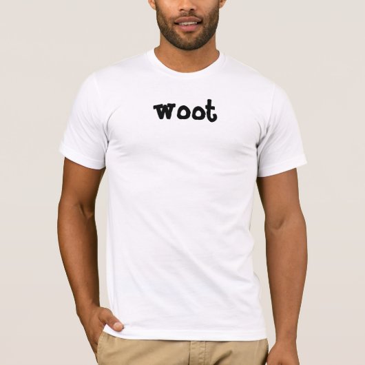 w00t tシャツ (正面)