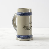 W126メルセデスステイン ビールジョッキ (正面左)