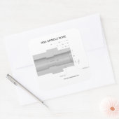 W20スピンドルノーズシール スクエアシール (封筒)