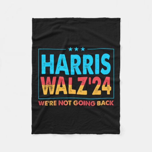 W'24は戻らなかった フリースブランケット (正面)