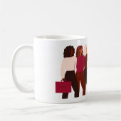 W2WのクラシックMug – リーダーシップをサポ誇りを持ったート コーヒーマグカップ (左)