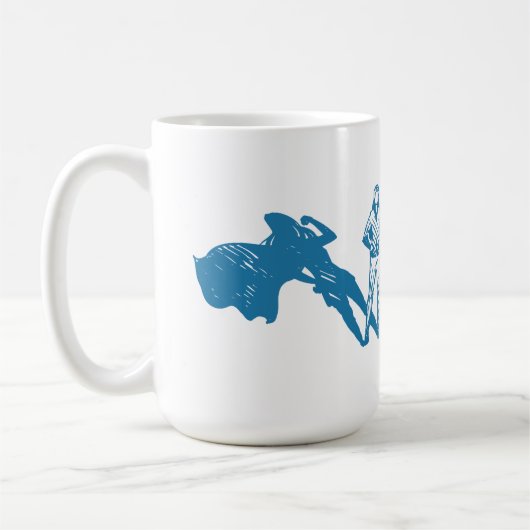 W2Wクラシックマグ – 15th Anniversary Collection コーヒーマグカップ (左)