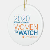 W2Wセラミックオーナメント- 15周年記念 セラミックオーナメント (左)