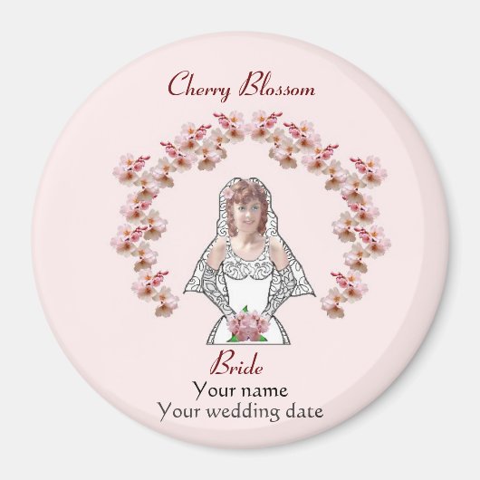 W35結婚式の引き出物 マグネット (正面)