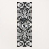 W4VE ・デザイン。 | "ロゴv2" ・ ヨガマット (正面)