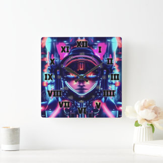 W4VE ・デザイン。 | "手続き型" to [49 / 50] ・ スクエア壁時計