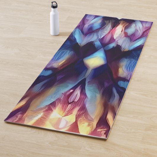 W4VE ・デザイン。 | "手続き型" to [50 / 50] ・ ヨガマット (インサイチュ)