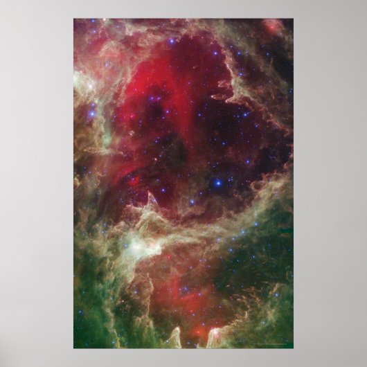 W5星形成領域20x30 (18x27) ポスター (正面)