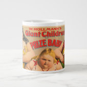 W.ホルマンの巨大な子供と賞のベビー。 ジャンボコーヒーマグカップ (正面)