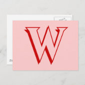 W ポストカード (正面/裏面)