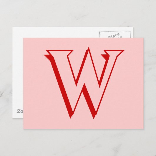 W ポストカード (正面/裏面)