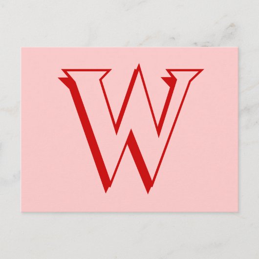 W ポストカード (正面)