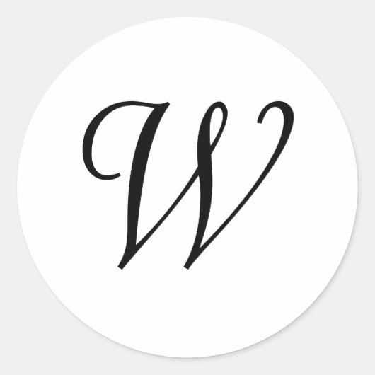 W ラウンドシール (正面)