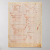 W.18v勉強の列 ポスター (正面)