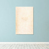 W.54ドラゴンの勉強 キャンバスプリント (インサイチュ (ウッドフロア))