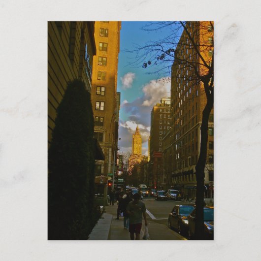 W.75番街、NYC (c) S.Tammany ポストカード (正面)