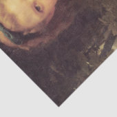 W.A. Bouguereau著王冠を編んでいる子供 薄葉紙 (詳細)