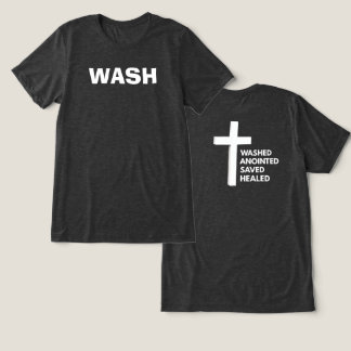 W.A.S.H. クリスチャンTシャツ トライブレンドTシャツ