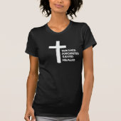 W.A.S.H. Tシャツ Washed Anointed Saved Healed (正面)