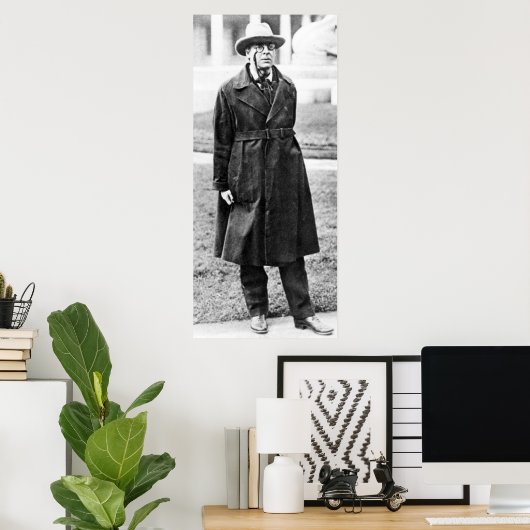 W.B.イェーツ， 1923 ポスター (ホームオフィス)