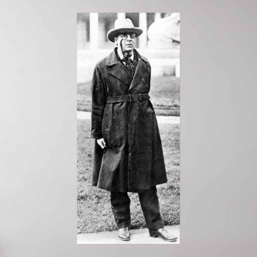 W.B.イェーツ， 1923 ポスター (正面)