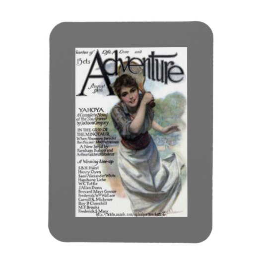 W.C.タトルによる心理学と銅 マグネット (縦)